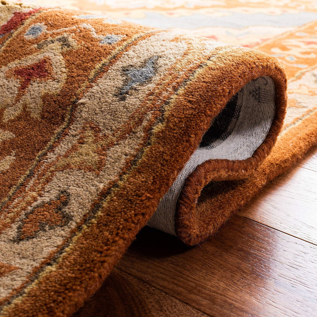 Rust Vintage Persian Traditional Area Rug