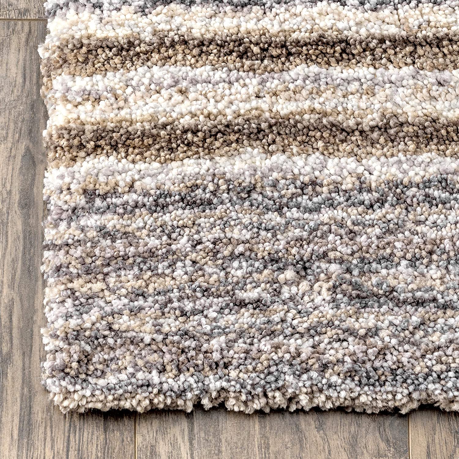 Handmade Ombre Microfibre Carpet – Soft Area Rug for Living Room, Bedroom & Hall