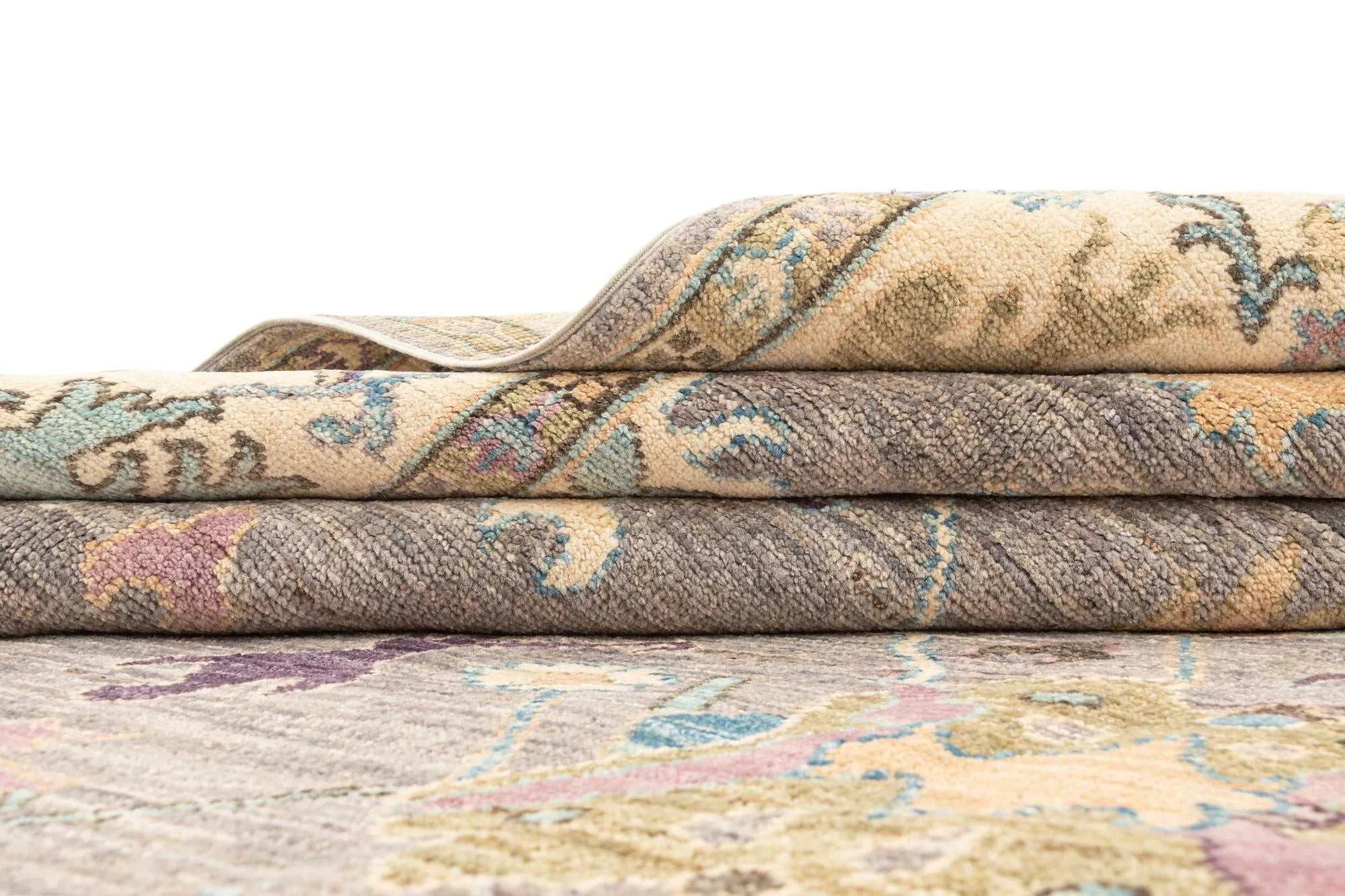 Anatolian Crest Oushak Hand-Knotted Rug