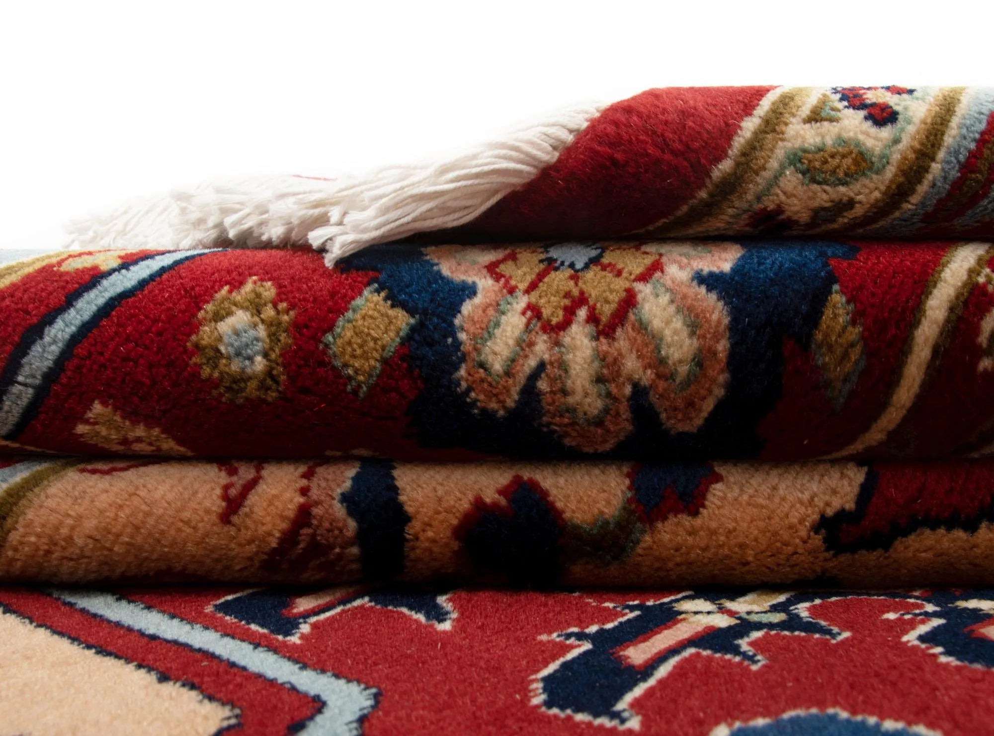 Ancient Weave Indo-Tabriz Hand-Knotted Rug