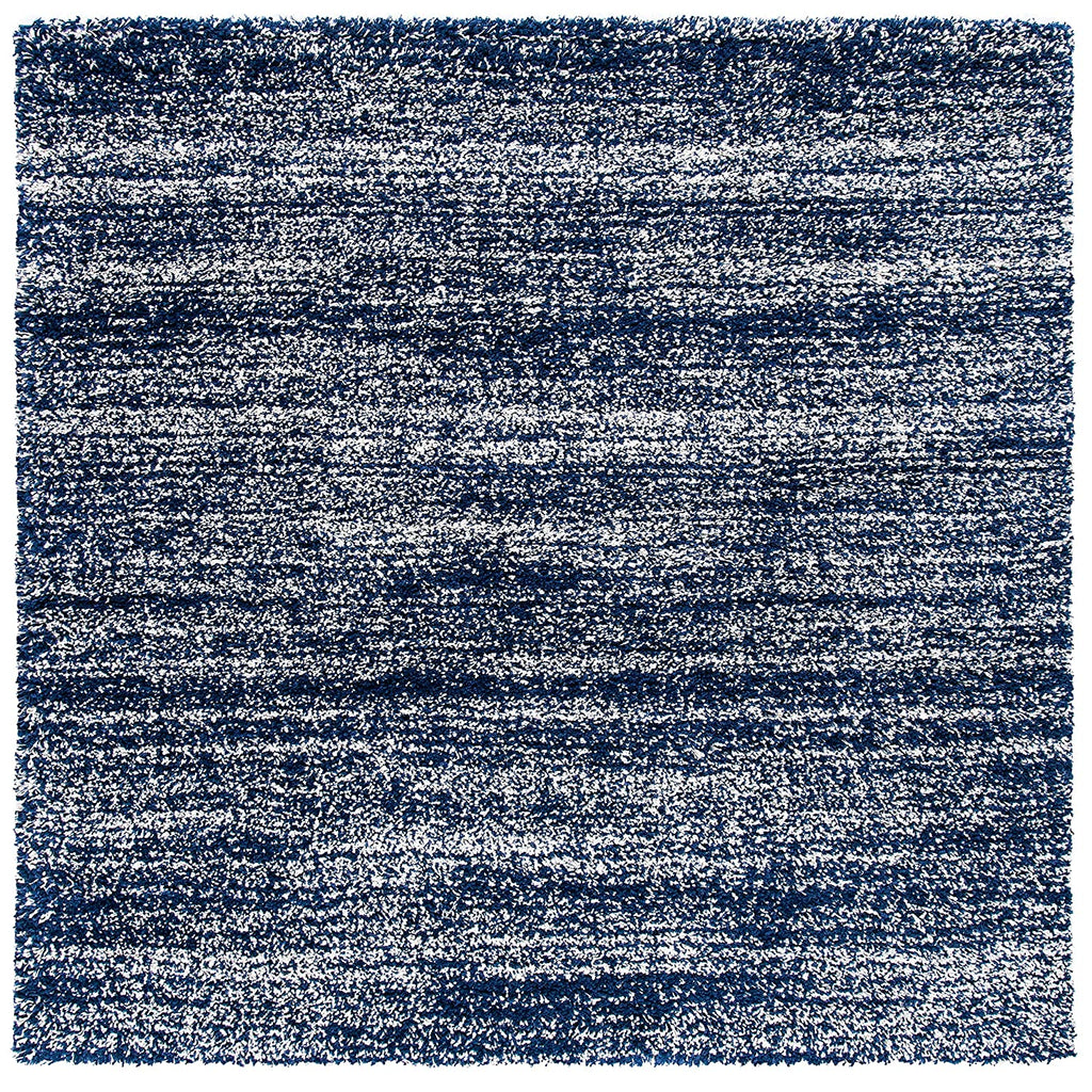 Navy Blue Handmade Ombre Microfibre Carpet – Soft Area Rug for Living Room, Bedroom & Hall