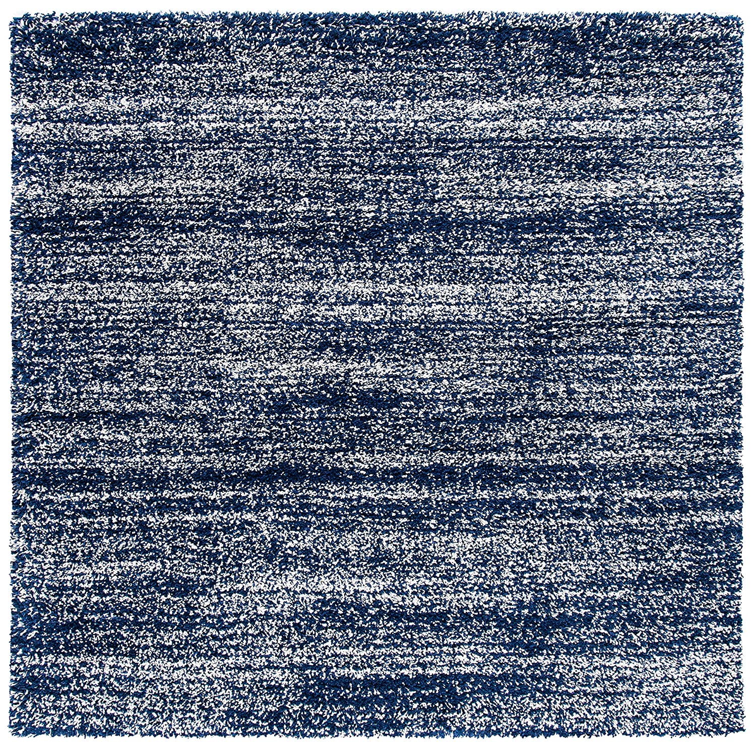 Navy Blue Handmade Ombre Microfibre Carpet – Soft Area Rug for Living Room, Bedroom & Hall