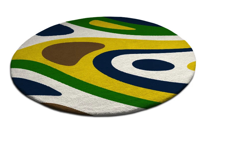 Signature Hand Tufted Round Carpet & Rug