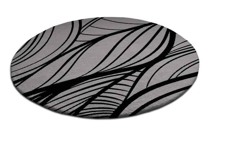 Opulent Hand Tufted Round Carpet & Rug