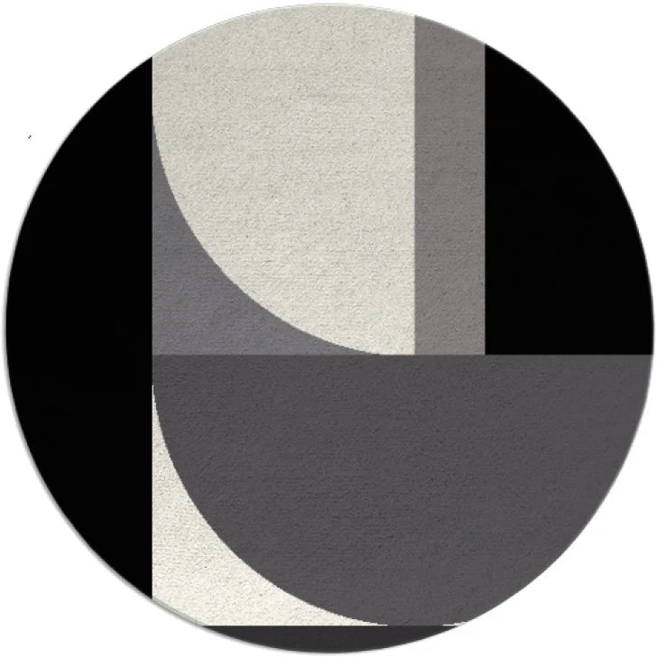 Elegant Hand Tufted Round Carpet & Rug