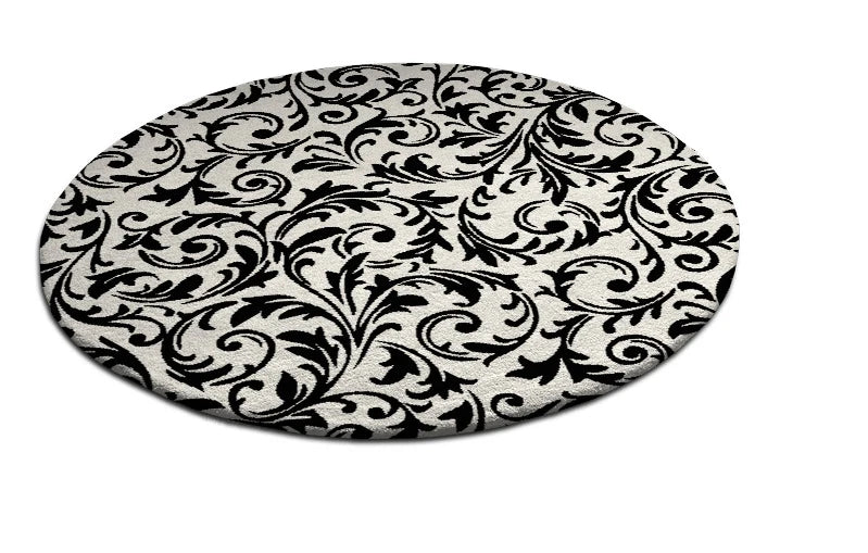 Majestic Hand Tufted Round Carpet & Rug