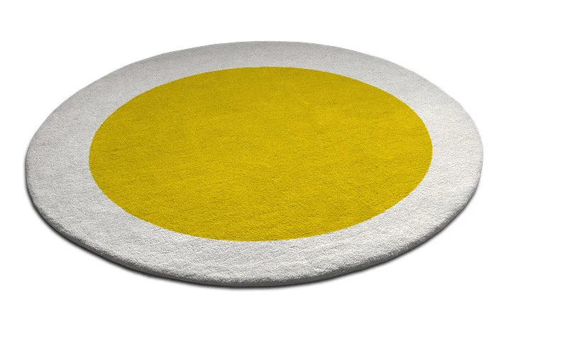 Serene Hand Tufted Round Carpet & Rug