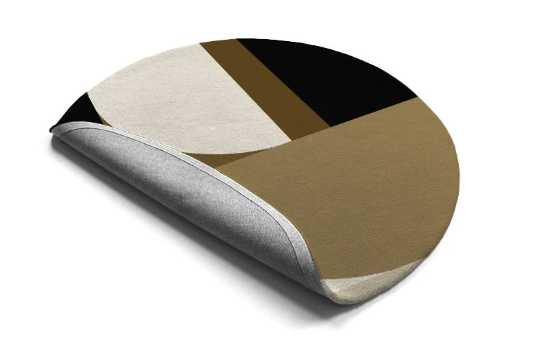 Nordic Hand Tufted Round Carpet & Rug