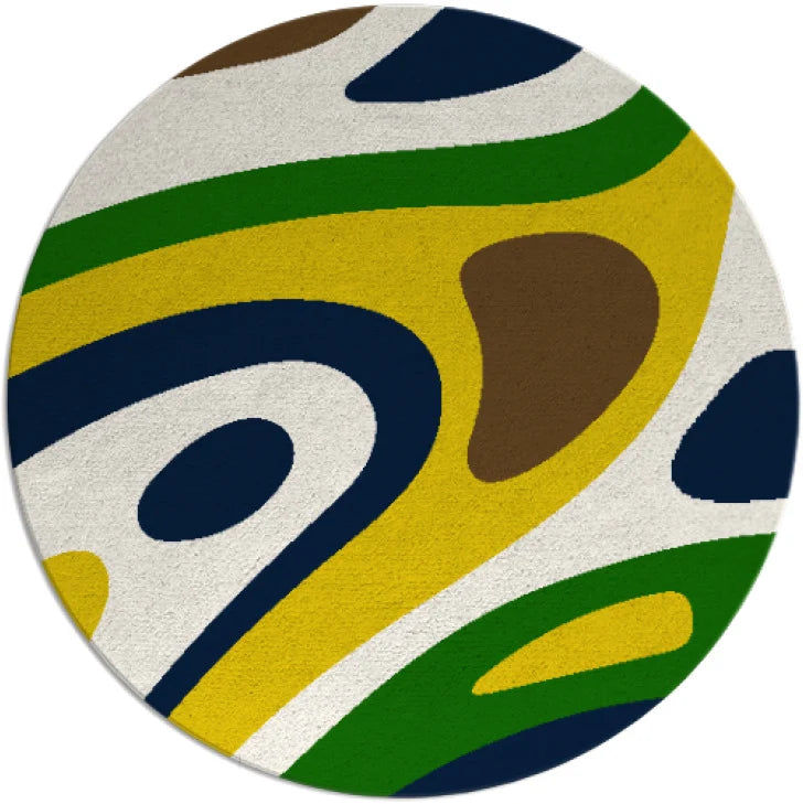 Signature Hand Tufted Round Carpet & Rug