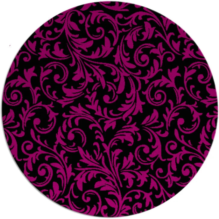 Ethnic Hand Tufted Round Carpet & Rug