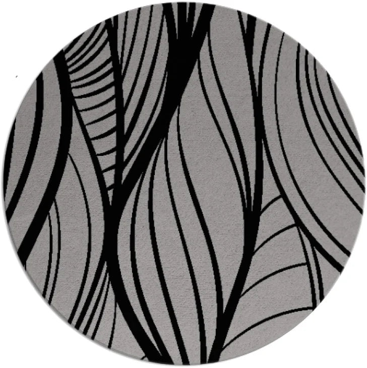 Opulent Hand Tufted Round Carpet & Rug