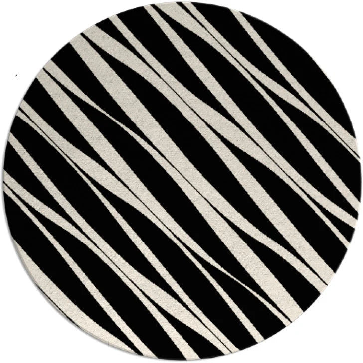Designer Hand Tufted Round Carpet & Rug