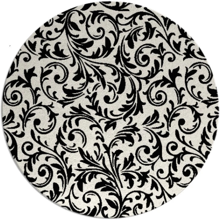 Majestic Hand Tufted Round Carpet & Rug