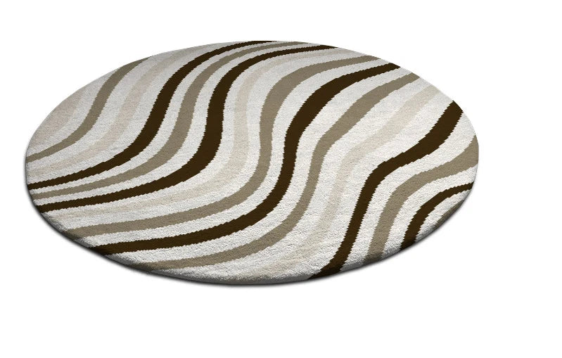 Aura Tufted Round Carpet & Rug