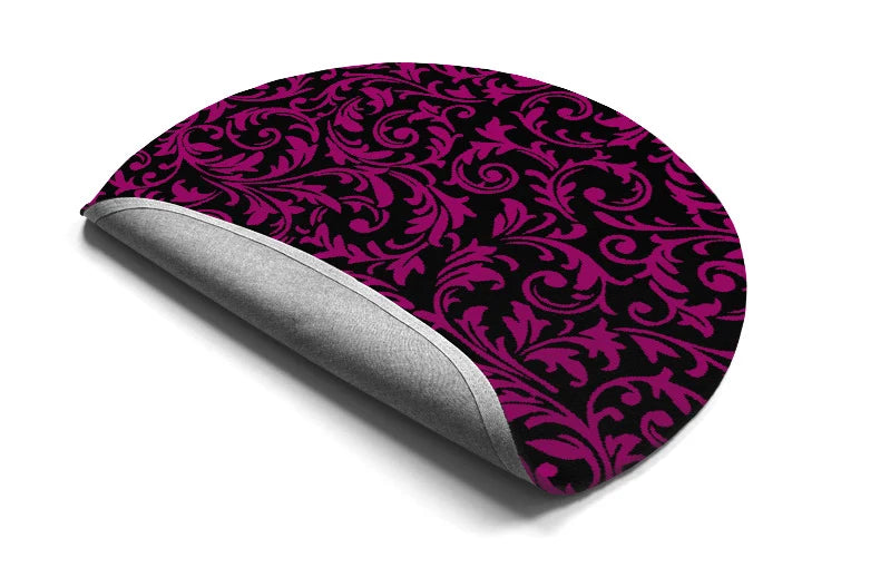 Ethnic Hand Tufted Round Carpet & Rug