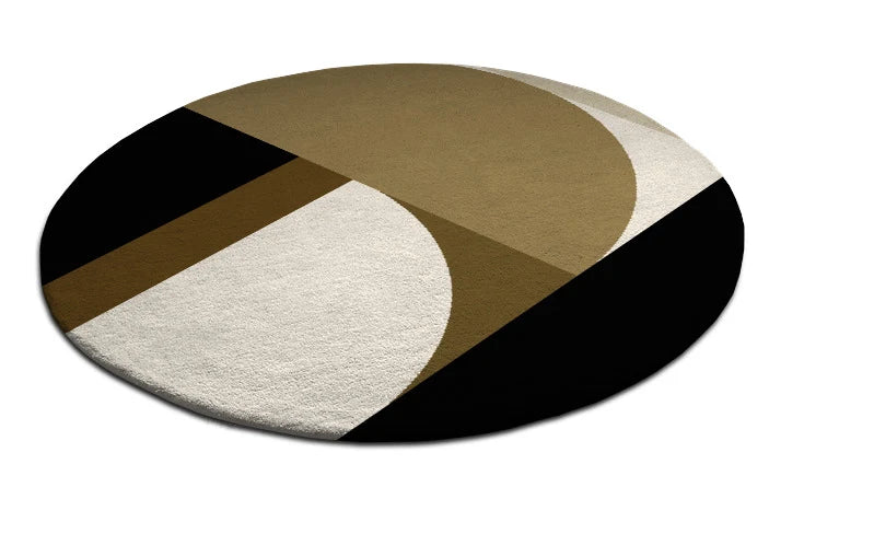 Nordic Hand Tufted Round Carpet & Rug