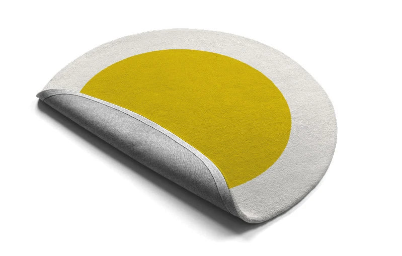 Serene Hand Tufted Round Carpet & Rug
