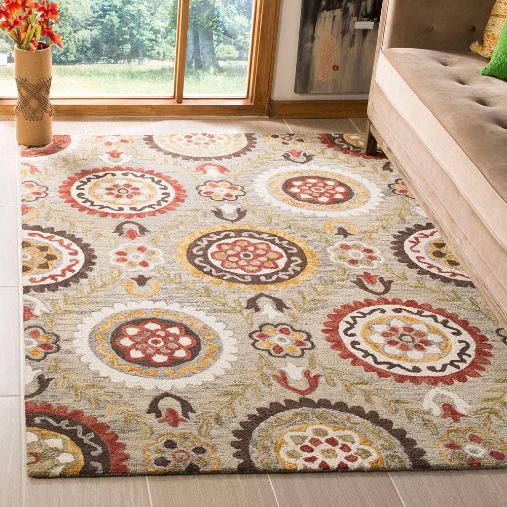 Beige Shedded Loop Carpet & Rug