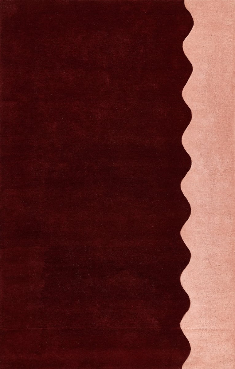 Abstract Geometric Wool Hand-tufted Carpet & Rug