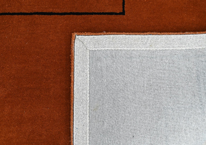 Luxury Geometric Wool Hand-tufted Carpet & Rug