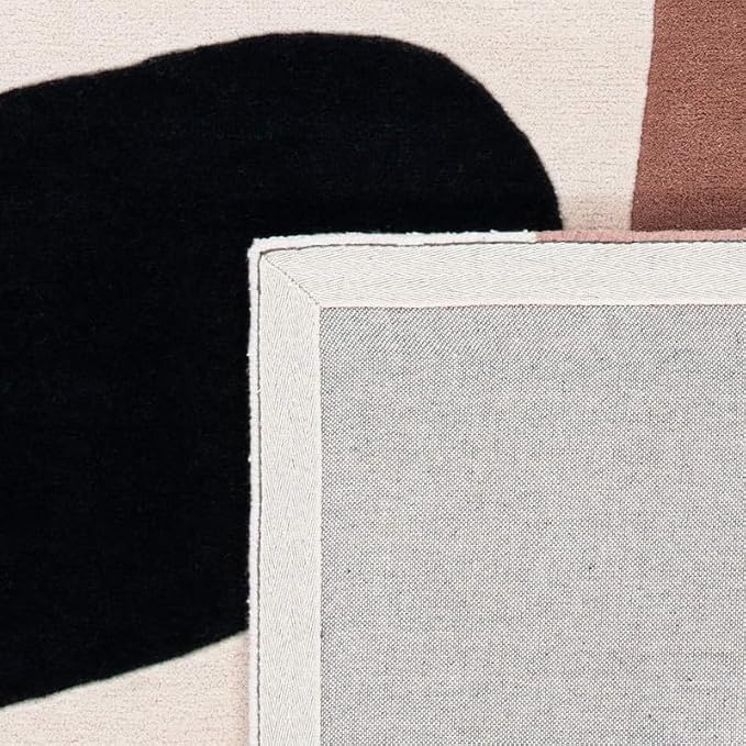 Designer Geometric Wool Hand-tufted Carpet & Rug