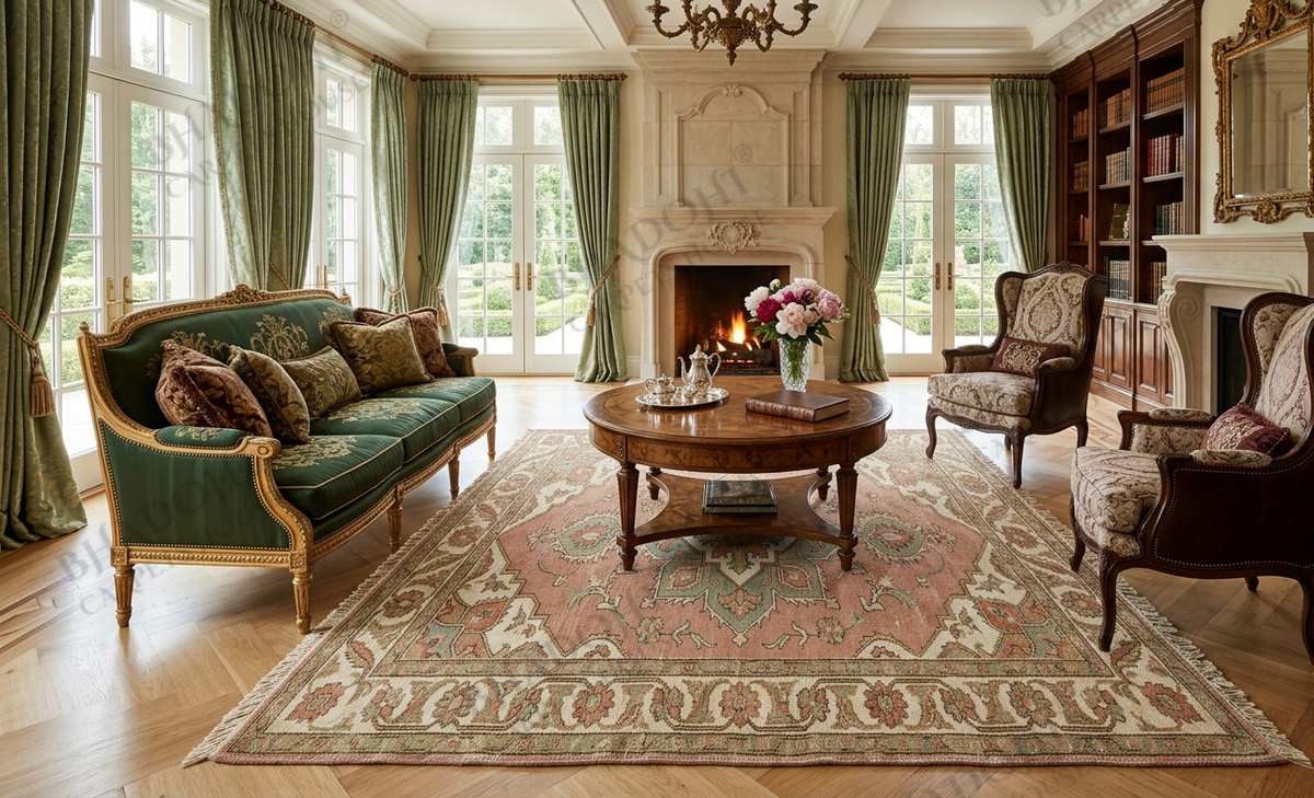 Auralis Hand Knotted Wool Area Rug