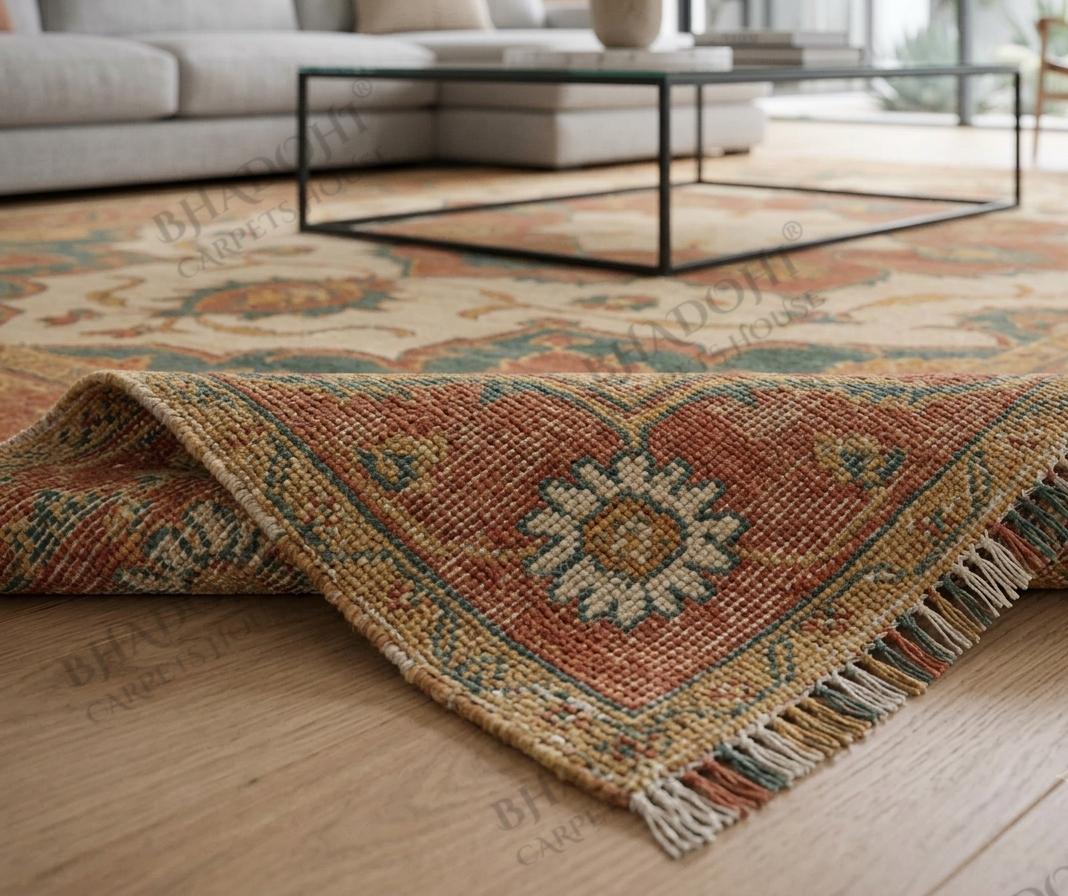 Maevora Hand Knotted Wool Area Rug