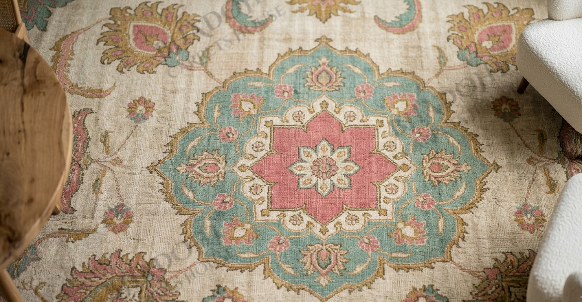 Vespera Hand Knotted Wool Area Rug