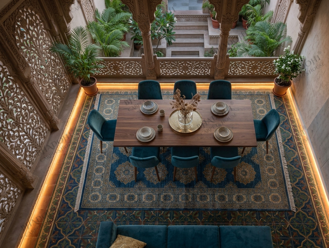 Sorelle Hand Knotted Wool Area Rug