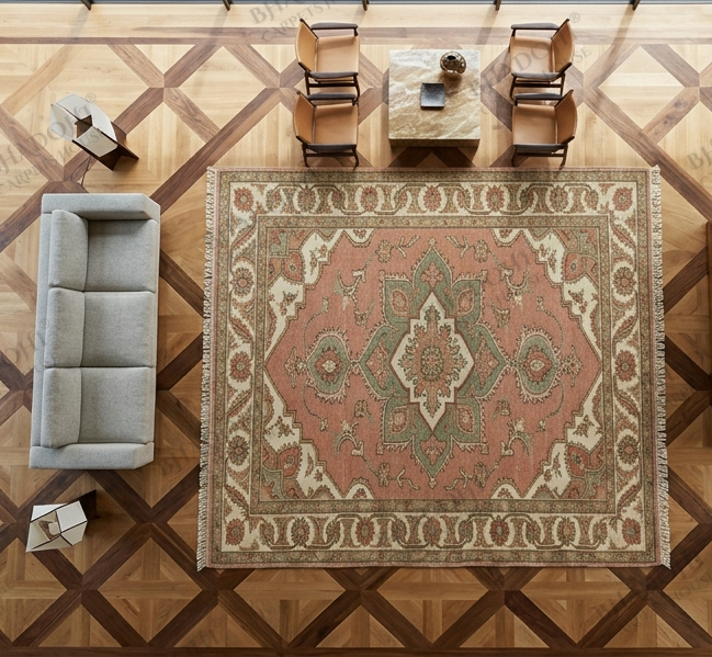 Auralis Hand Knotted Wool Area Rug