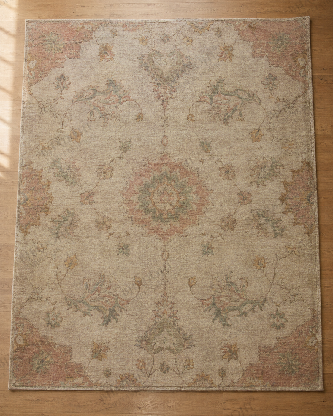 Amaris Hand Knotted Wool Area Rug