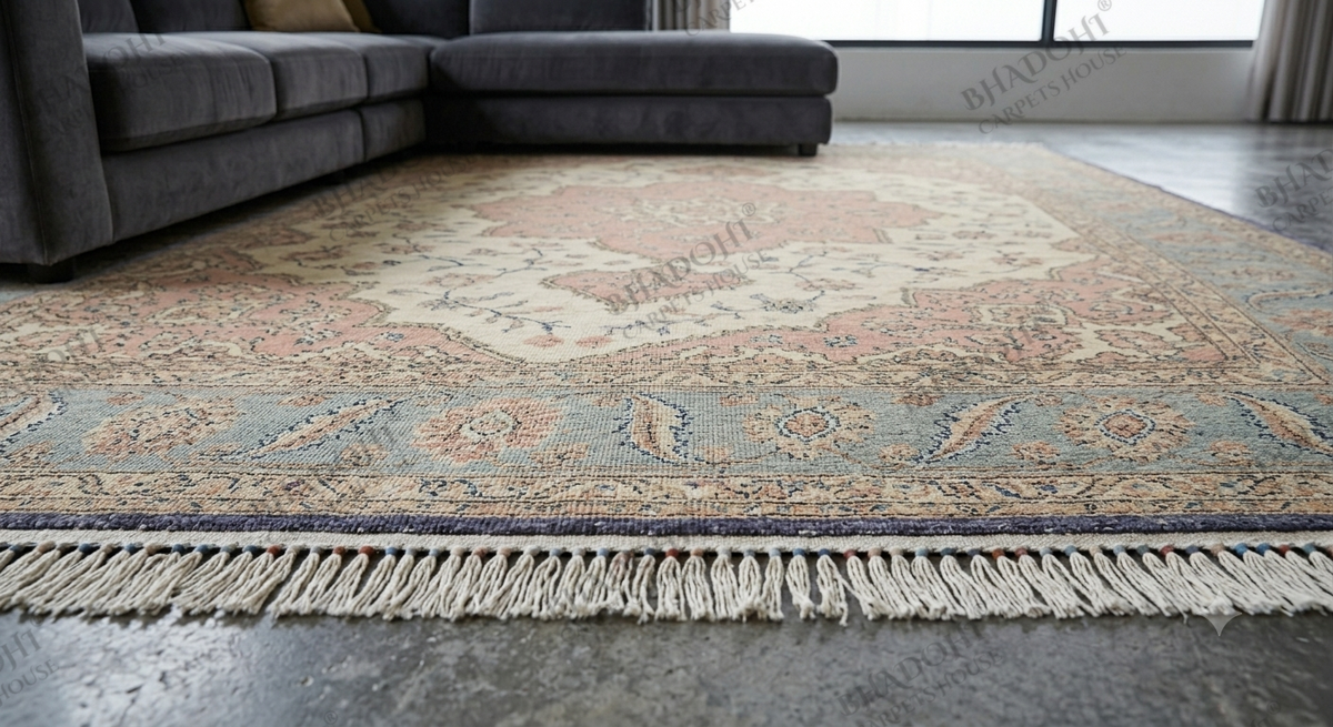 Arlisse Hand Knotted Wool Area Rug
