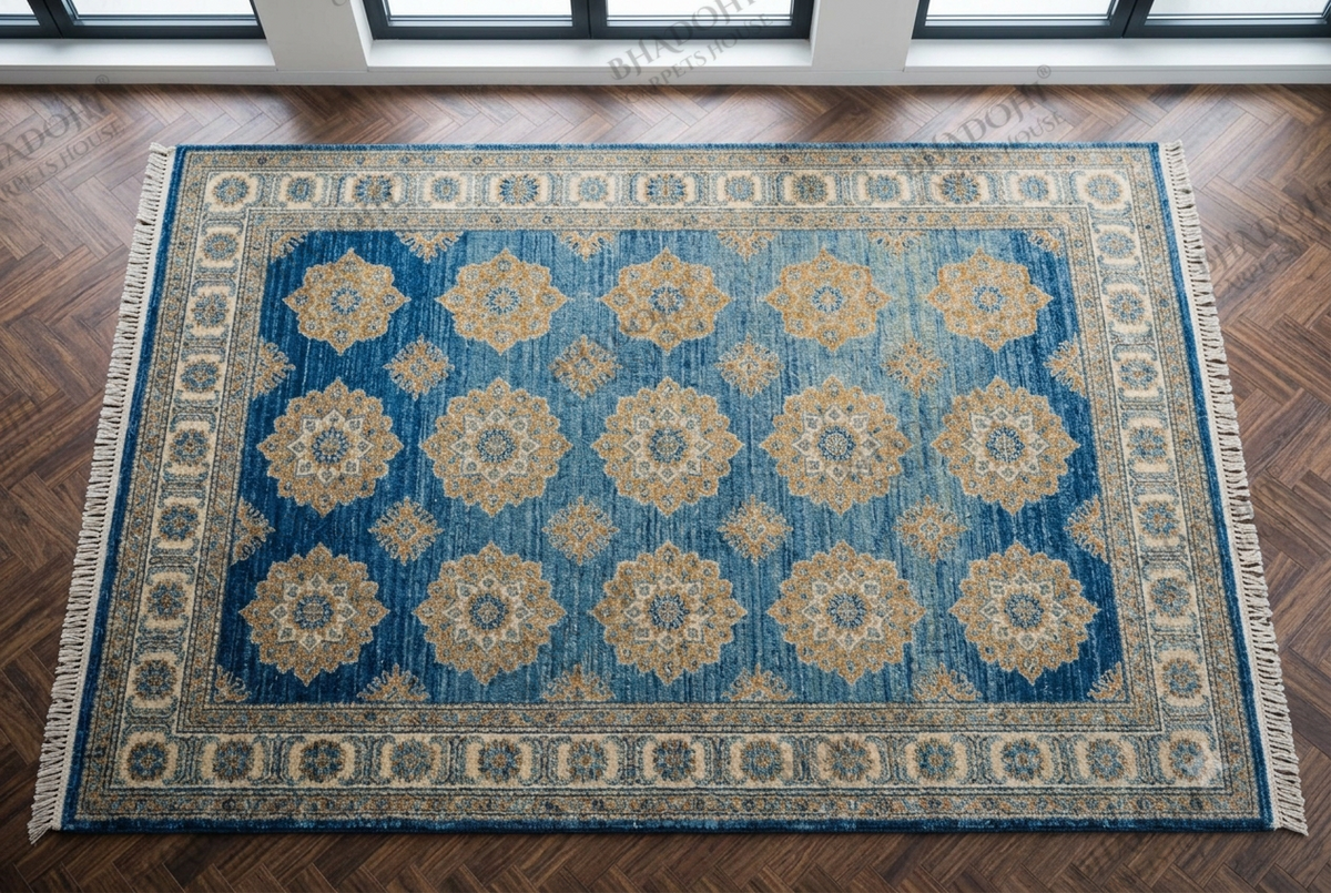 Sorelle Hand Knotted Wool Area Rug
