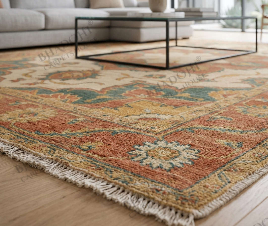 Maevora Hand Knotted Wool Area Rug