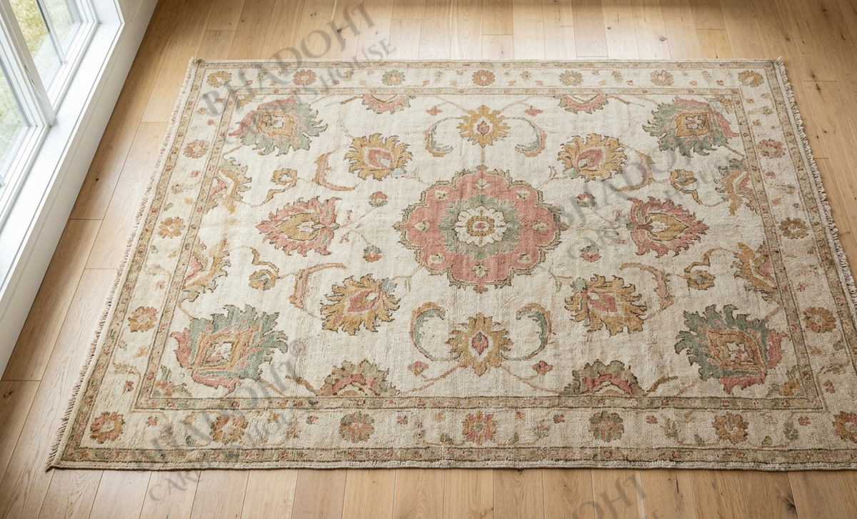 Vespera Hand Knotted Wool Area Rug