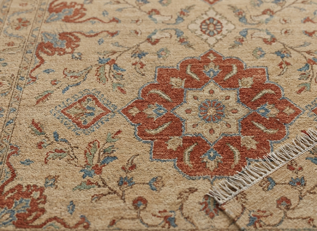 Zyvelle Hand Knotted Wool Area Rug