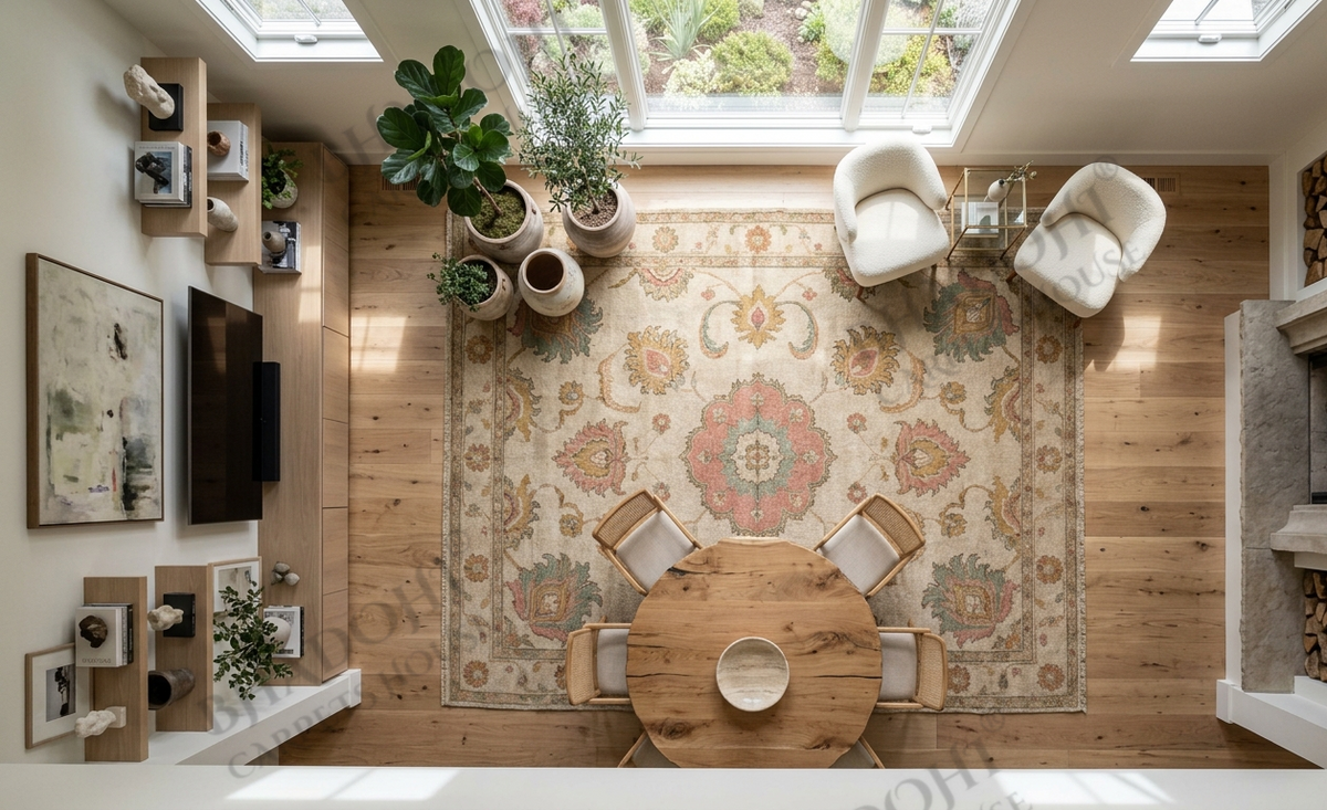 Vespera Hand Knotted Wool Area Rug