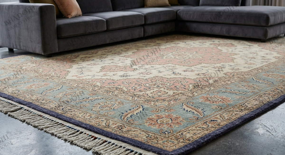 Arlisse Hand Knotted Wool Area Rug