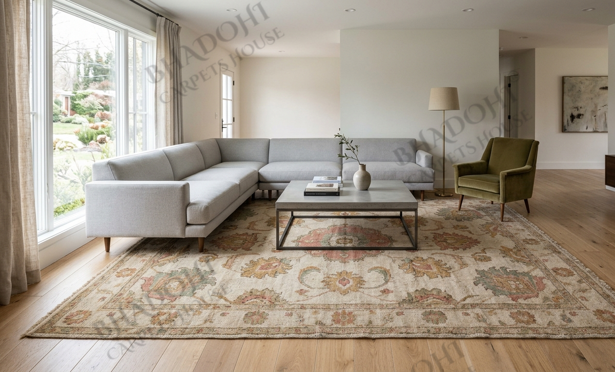 Vespera Hand Knotted Wool Area Rug