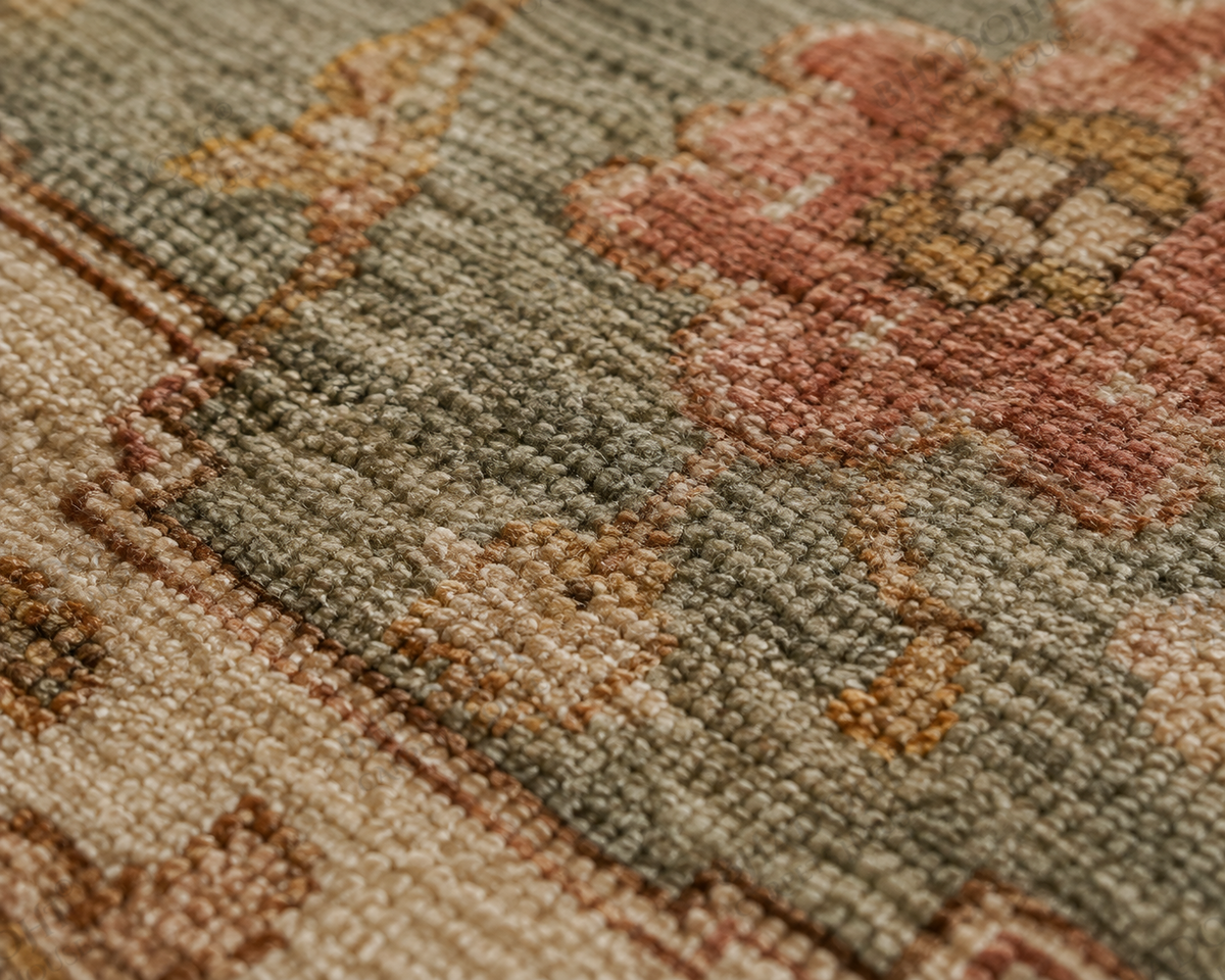 Serenza Hand Knotted Wool Area Rug