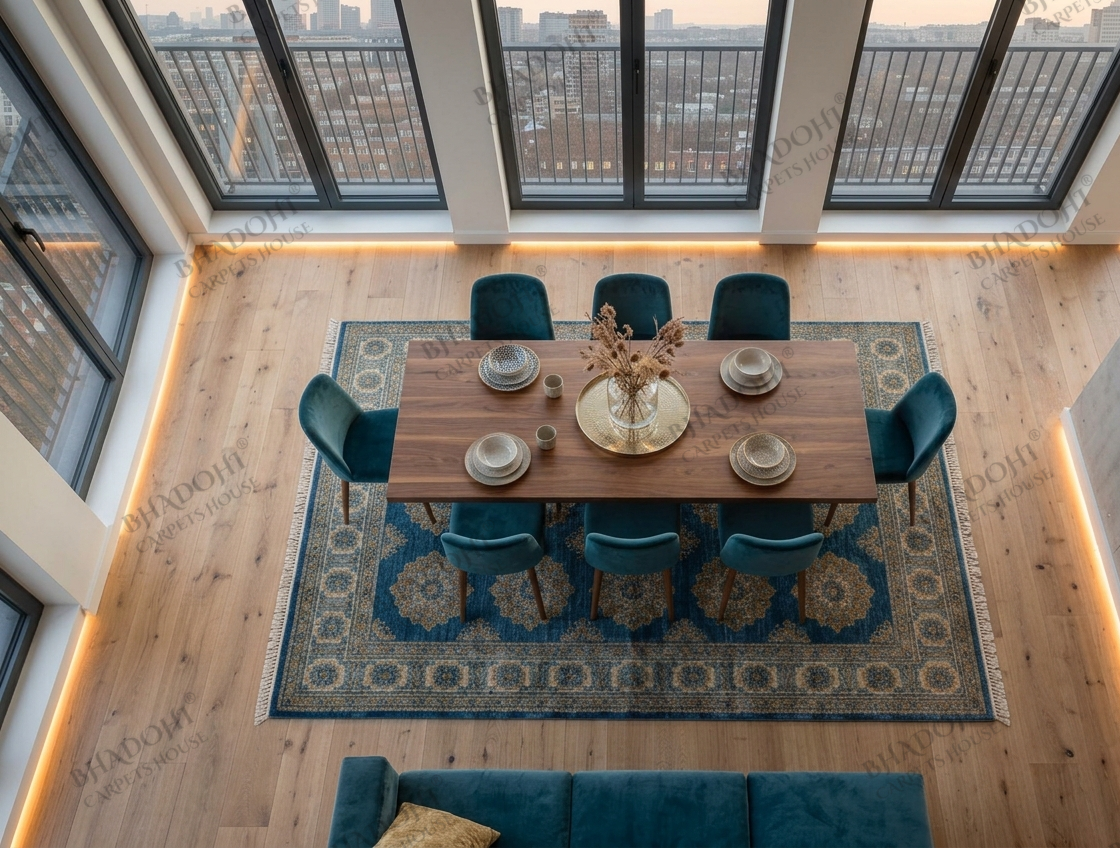 Sorelle Hand Knotted Wool Area Rug