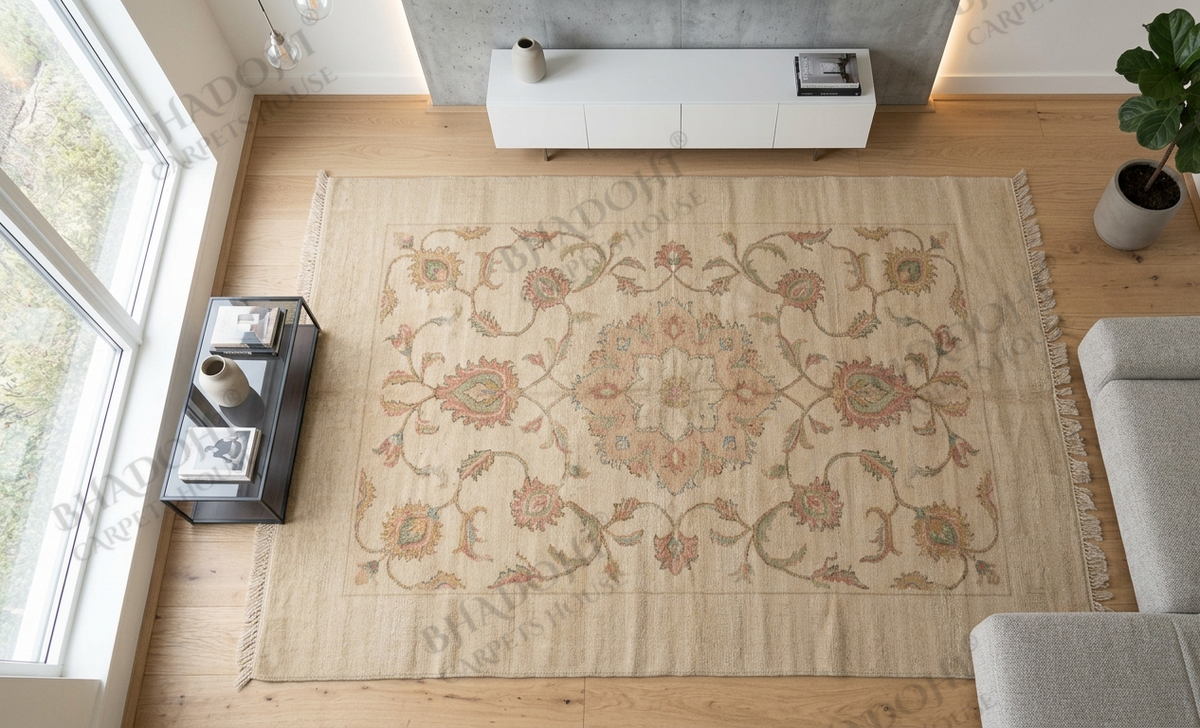 Lorien Hand Knotted Wool Area Rug