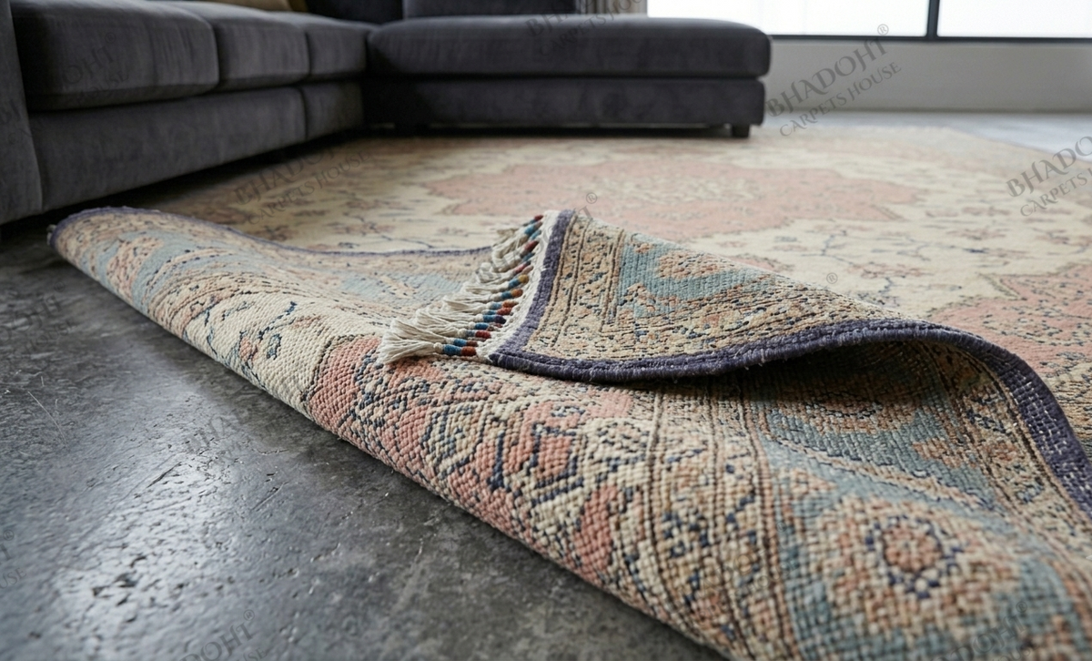 Arlisse Hand Knotted Wool Area Rug