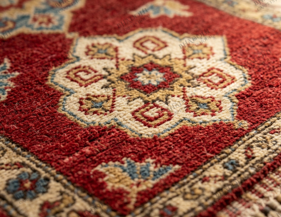 Vionna Hand Knotted Wool Area Rug