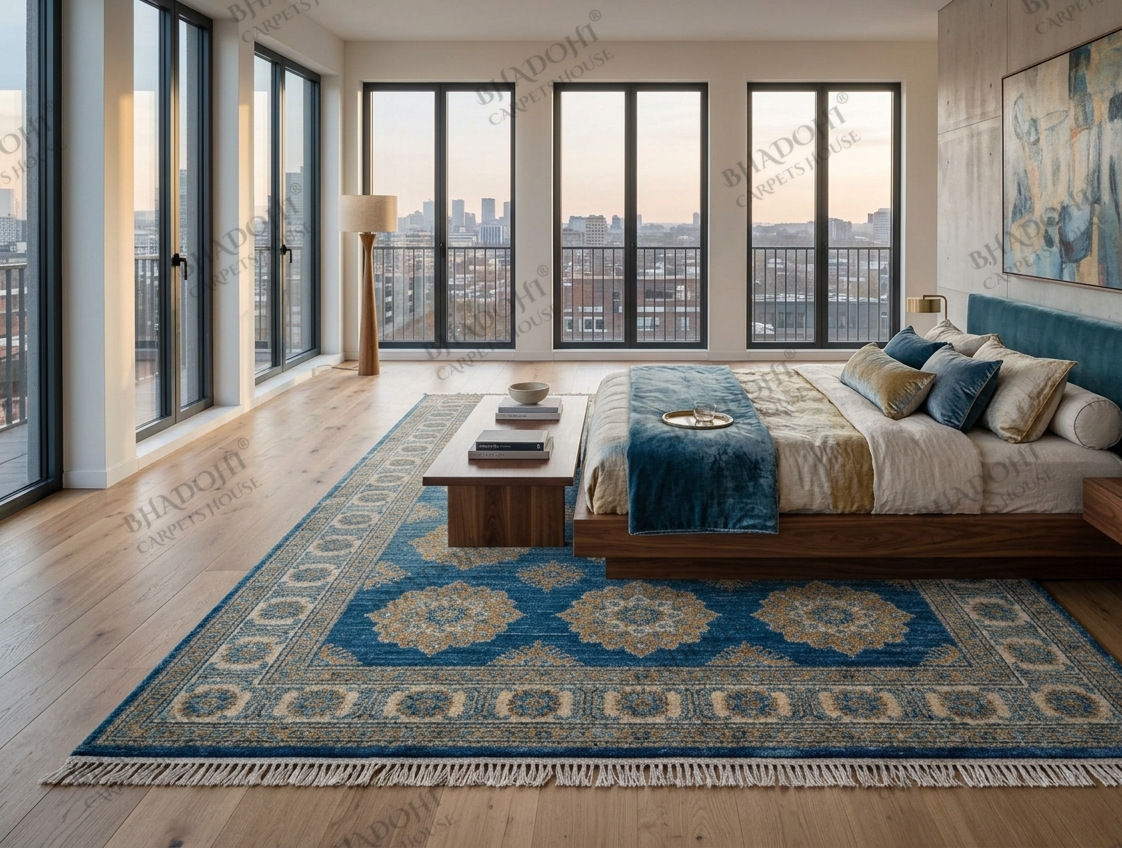 Sorelle Hand Knotted Wool Area Rug