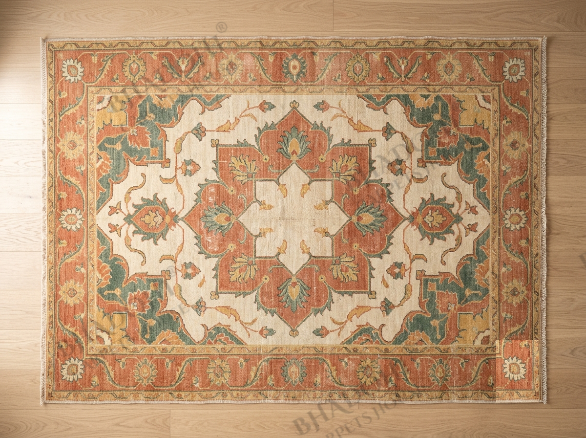Maevora Hand Knotted Wool Area Rug