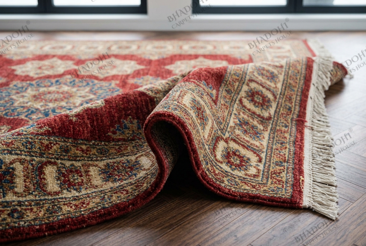 Vionna Hand Knotted Wool Area Rug
