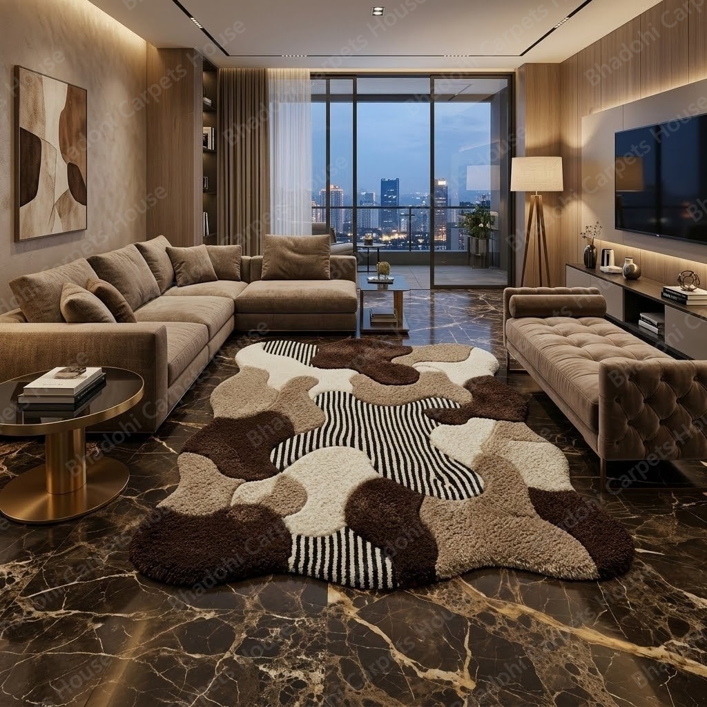 Silken Cloud Shaggy Rug