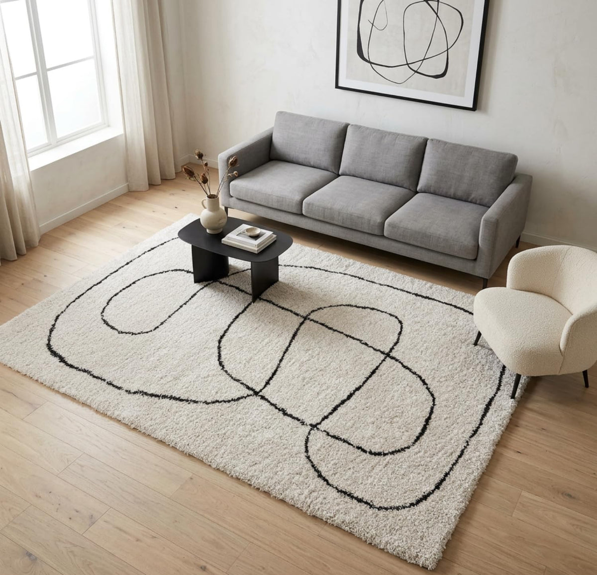 Luxe Mirage Shaggy Carpet