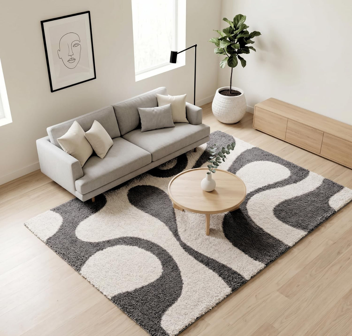 Opulent Touch Shaggy Carpet